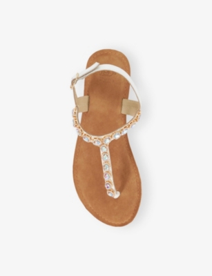 DUNE: Larvo Leather Sandals