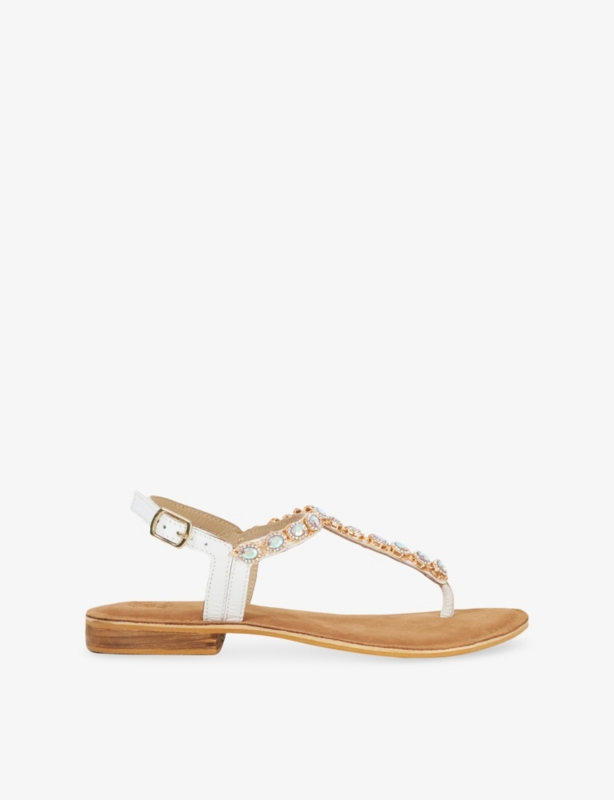 Larvo Leather Sandals