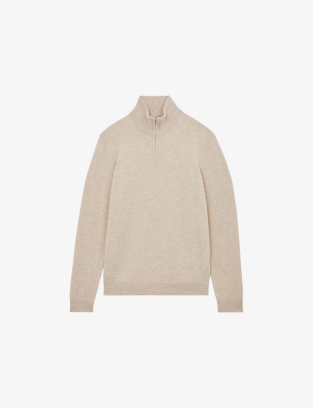 Reiss x Atelier Royal Half-Zip Cashmere Jumper