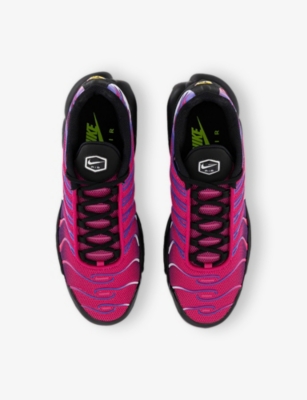 NIKE: Air Max Plus Mesh Low-Top Trainers