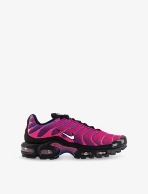 NIKE: Air Max Plus Mesh Low-Top Trainers