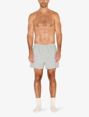 SKIMS: Classic Relaxed-Fit Cotton Boxer