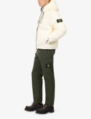 STONE ISLAND: Ripstop Cordura Padded Shell-Down Parka