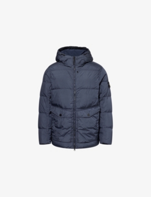 STONE ISLAND: Crinkle Padded Shell Parka Jacket