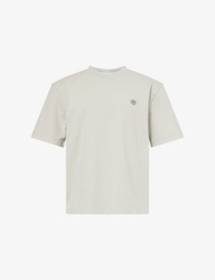Brand-Patch Crewneck Cotton-Jersey T-Shirt