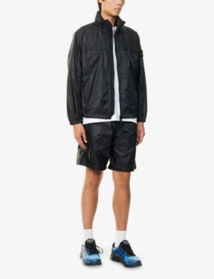 STONE ISLAND: Hooded Relaxed-Fit Shell Jacket