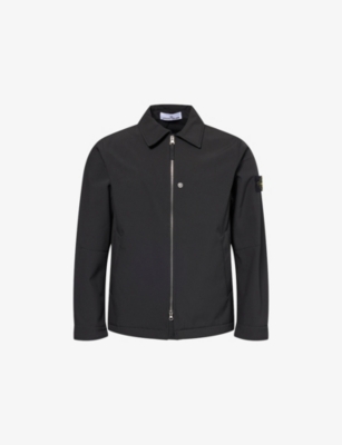 STONE ISLAND: Soft-Shell Pointed-Collar Jacket