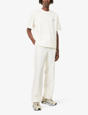 STONE ISLAND: Brand-Patch Relaxed-Fit Cotton-Jersey T-Shirt