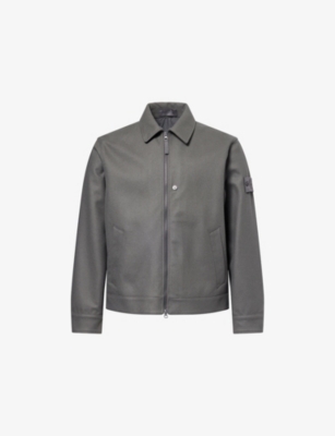 STONE ISLAND: Ghost Long-Sleeve Flannel Shirt