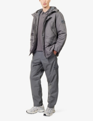 STONE ISLAND: David Ghost Padded Parka Jacket