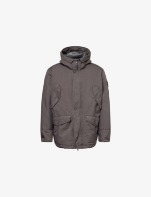 STONE ISLAND: David Ghost Padded Parka Jacket