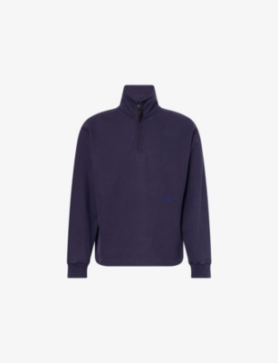 STONE ISLAND: Marina Long-Sleeve Brushed-Cotton Sweatshirt