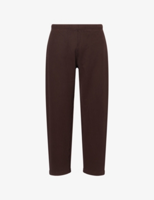 STONE ISLAND: Fleece Marina Cotton Jogging Bottoms