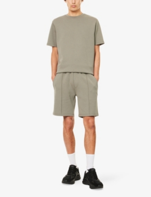 ARNE: Everyday Luxe Seamed Cotton-Blend Sweat Shorts