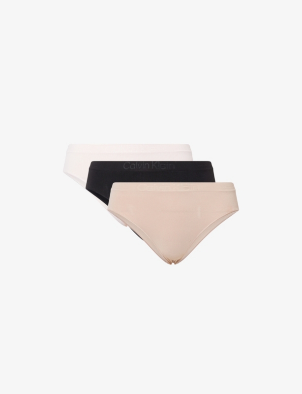 Bonded Flex Seamless Pack of Three Bikini Briefs