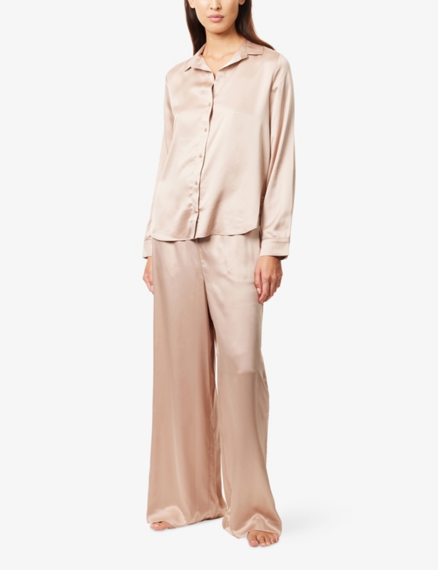 Satin Sheen Pyjama Shirt