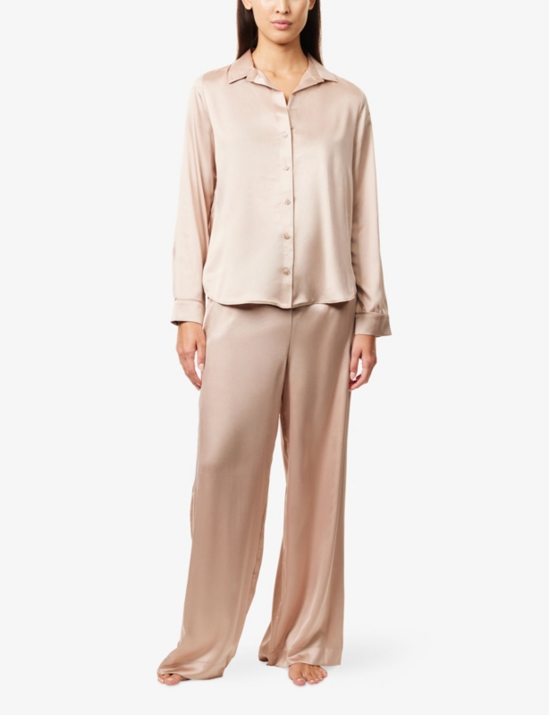 Satin Sheen Pyjama Trousers