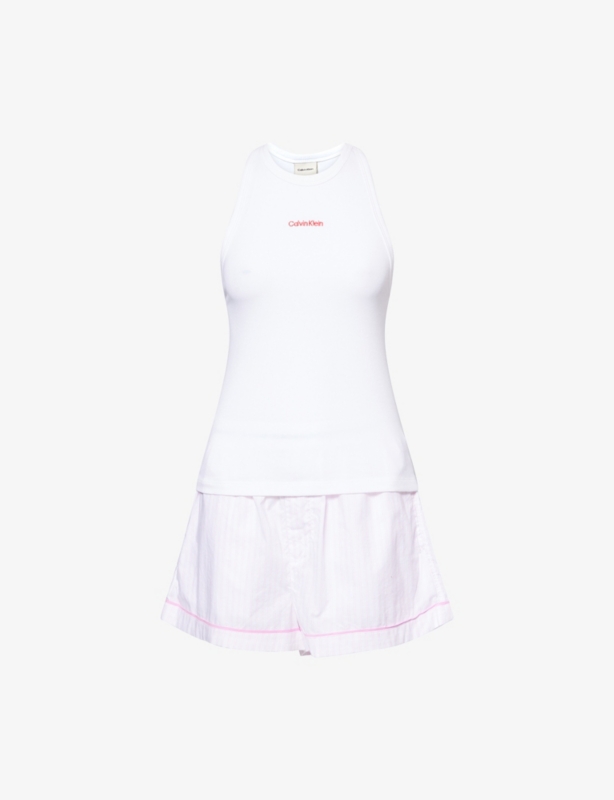 V-Day Short Cotton-Blend Pyjama Set