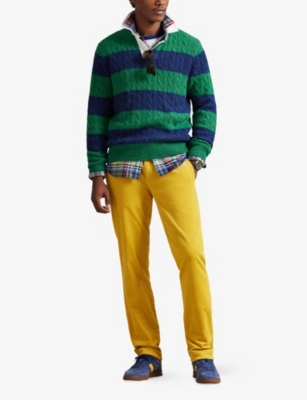 POLO RALPH LAUREN: Rugby Long-Sleeve Wool-Blend Knitted Jumper