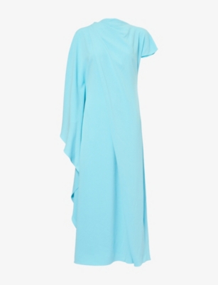 ROKSANDA: Hilmi Draped Woven Maxi Dress