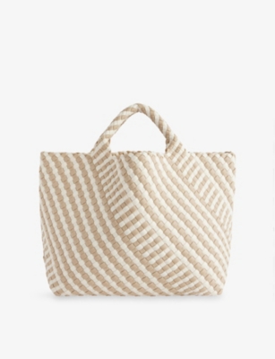 NAGHEDI: St. Barths Medium Woven Tote Bag