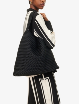 NAGHEDI: Nomad Large Woven Tote Bag