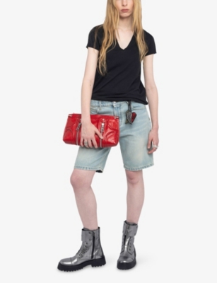 ZADIG&VOLTAIRE: Story Mesh-Skull Cotton-Jersey T-Shirt