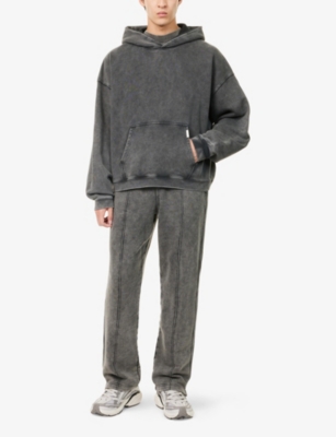 REPRESENT: Initial Boxy Logo-Embellished Cotton Hoody