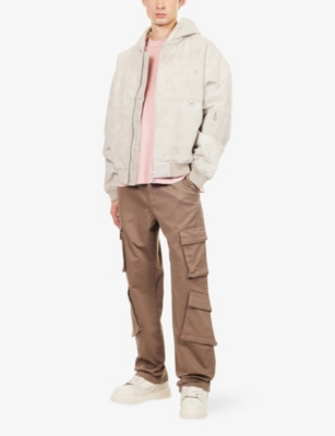 REPRESENT: Cargo Straight-Leg Stretch-Cotton Trousers