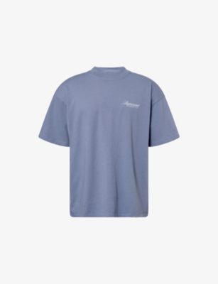 REPRESENT: Owners Club Script Logo-Printed Cotton T-Shirt