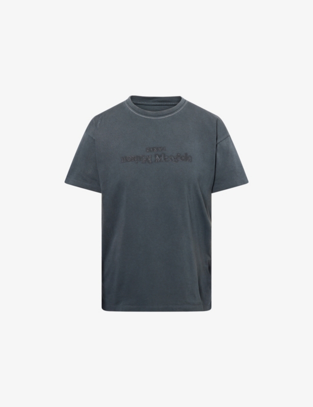 Reverse-Logo Round-Neck Cotton-Jersey T-Shirt