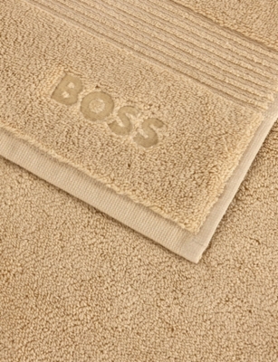 Hugo Boss Shell Loft Cotton In Brown