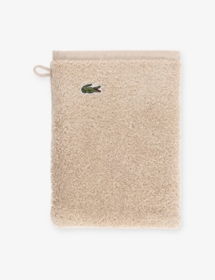 LACOSTE: Le Croco Cotton Mitt