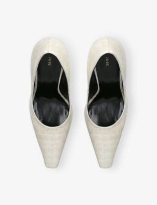 JUDE: Fame 105 Leather Pumps