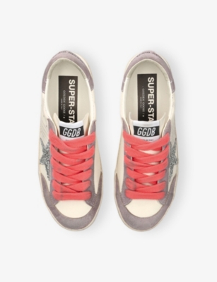 Golden Goose Leather Superstar Sneakers In White