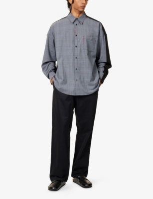 MARNI: Checked Relaxed-Fit Woven Shirt