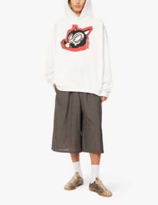 MARNI: Graphic-Print Relaxed-Fit Cotton-Jersey Hoody