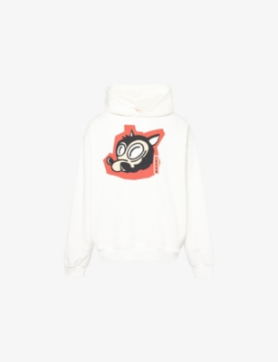 MARNI: Graphic-Print Relaxed-Fit Cotton-Jersey Hoody
