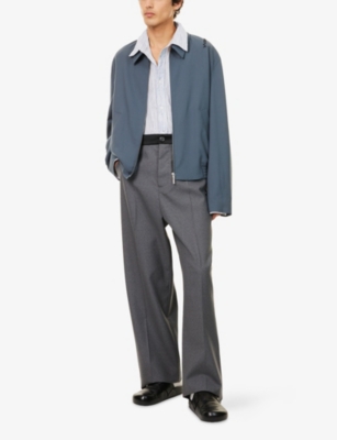 MARNI: Embroidered Classic-Collar Wool-Blend Jacket