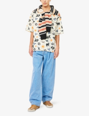 MARNI: Straight-Leg Topstitched Denim Jeans
