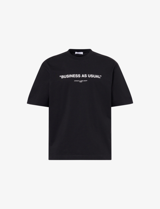 Business Short-Sleeve Cotton T-Shirt