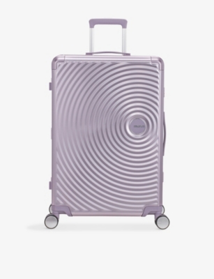 AMERICAN TOURISTER: Soundbox Expandable Four-Wheel Shell Suitcase 77cm