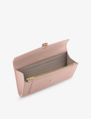 BVLGARI: Serpenti Forever Large Leather Wallet