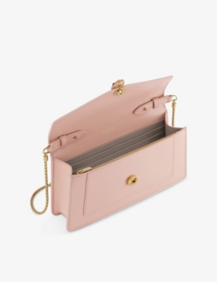 BVLGARI: Serpenti Forever Leather Wallet-on-Chain