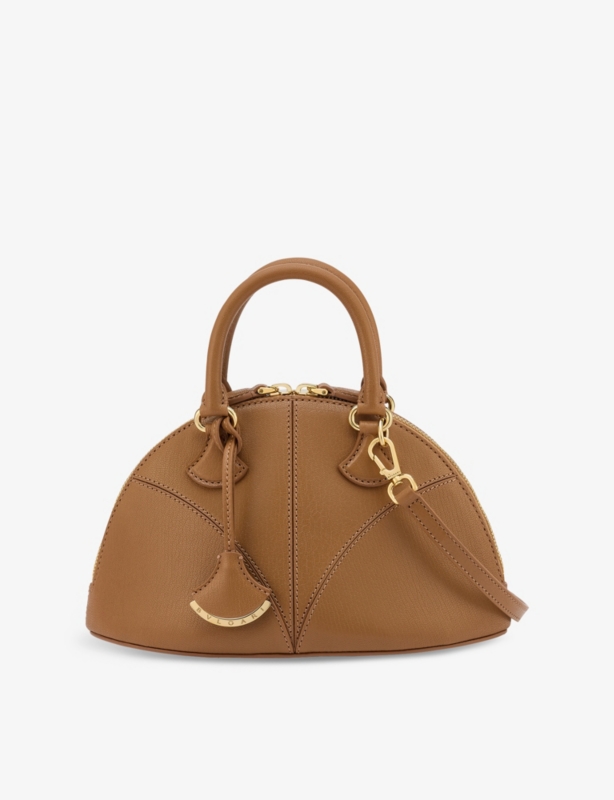 Marquise Small Leather Top-Handle Bag