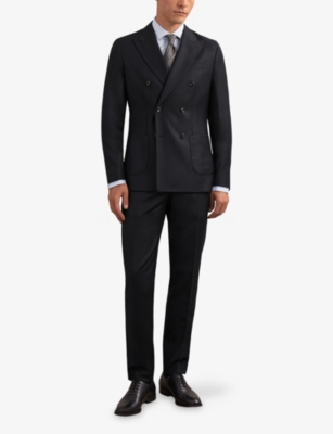 REISS: Muse Double-Breasted Wool Blazer