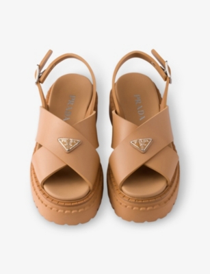 PRADA: Monolith Rubber Sandals