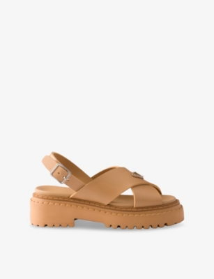 PRADA: Monolith Rubber Sandals