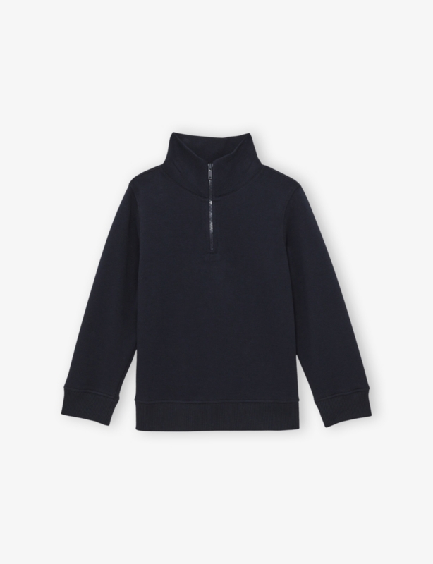 Alba Half-Zip Stretch-Jersey Sweatshirt 3-9 Years