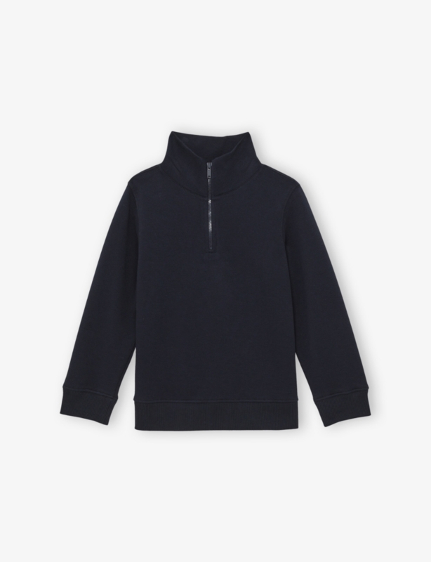 Alba Half-Zip Stretch-Jersey Sweatshirt 9-13 Years